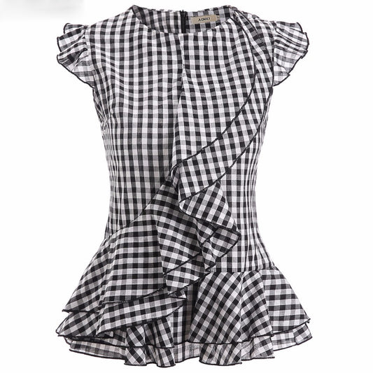 Blusa Casual Ajustada de Cintura Alta Multiuso para Mujer - Image 2
