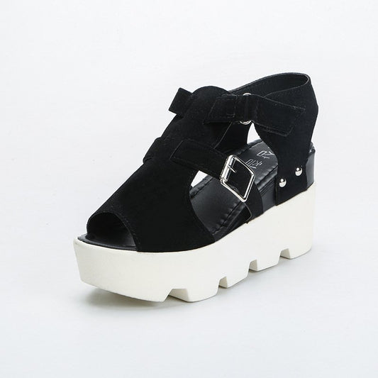 Sandalias de Verano con Cierre Velcro y Diseño Tipo Pez - Image 2