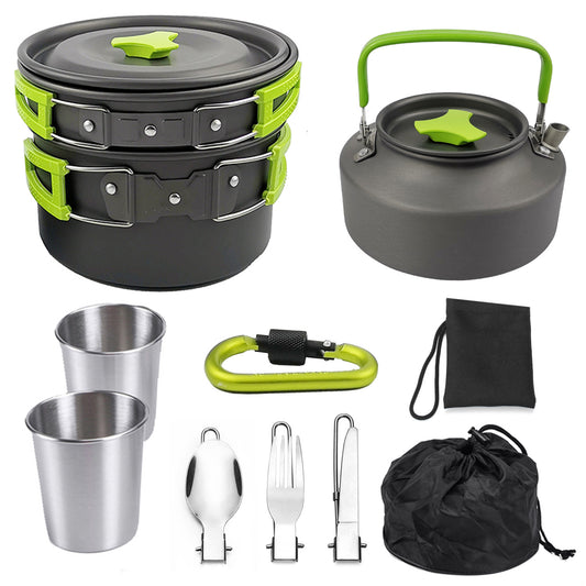 Kit de Cocina Portátil para Camping y Aventuras al Aire Libre - Image 2