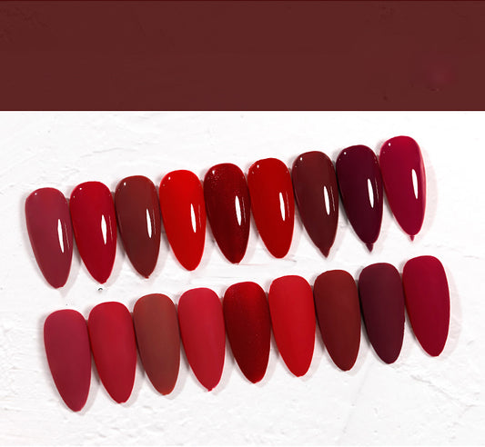 Pegamento para Uñas Cat's Eye Polvo Desnudo Púrpura Oscuro - Fórmula Profesional - Image 2