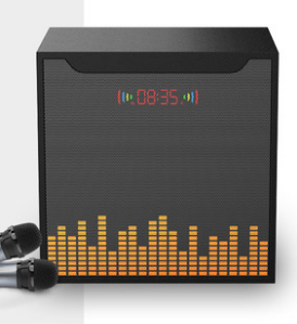 Sistema de Karaoke Familiar Amoi con Micrófono Inalámbrico para Sala de Estar - Image 2
