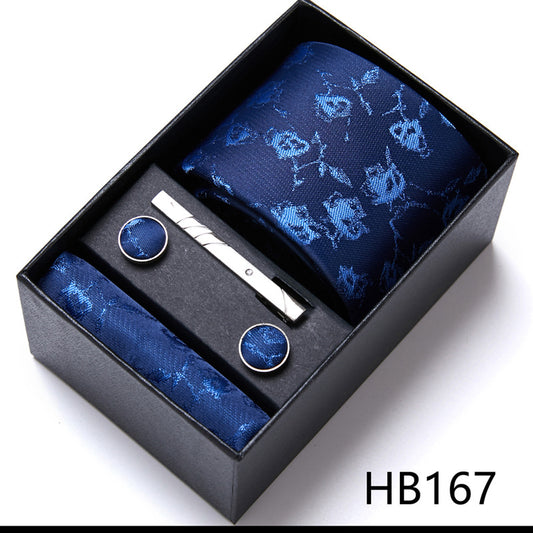 Set de 6 Corbatas Elegantes en Caja de Regalo - Colección Formal para Negocios y Bodas - Image 2