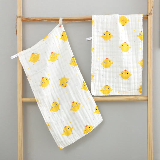 Toalla Absorbente de Algodón Plisado con Estampado Infantil - Image 2