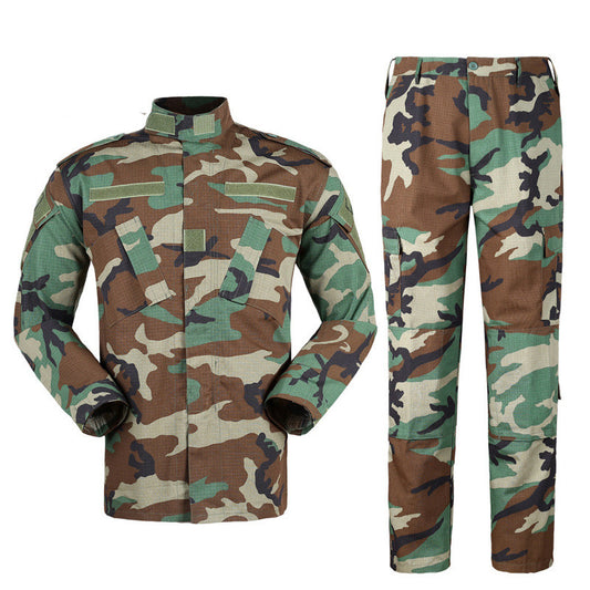 Conjunto de 10 Uniformes Militares Camuflaje Madera para Hombre - Stock Disponible - Image 2