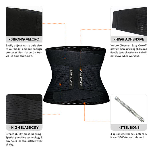Cinturón de Soporte Lumbar para Entrenamientos de Fuerza y Sentadillas - Image 2