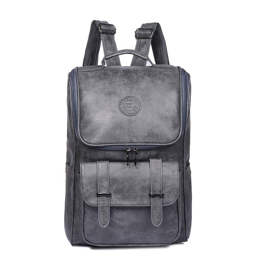 Mochila Universitaria Retro Casual - Estilo College para Estudiantes - Image 2