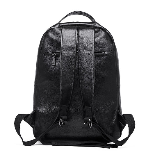 Mochila de Cuero para Hombre con Patrón Casual - Image 2