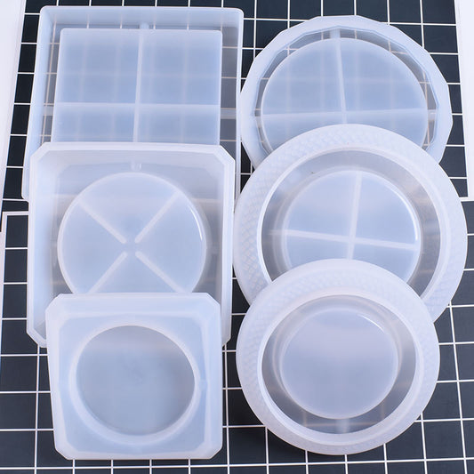 Molde de Silicona para Resina Epoxi con Cristales DIY - Image 2