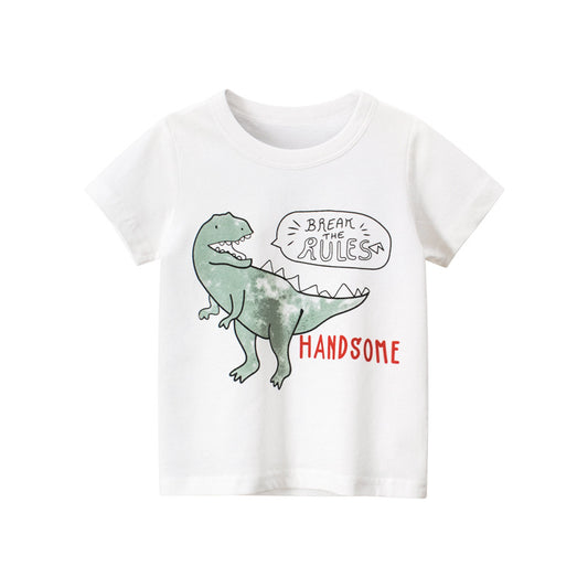 Playera Infantil Niño Estilo Coreano Manga Corta Transpirable - Image 2