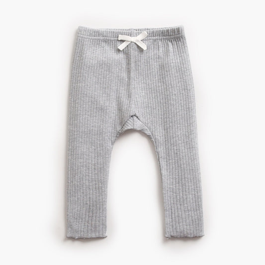 Pantalones para Bebé con Diseño de Rayas Laterales y Cintura Ancha - Image 2