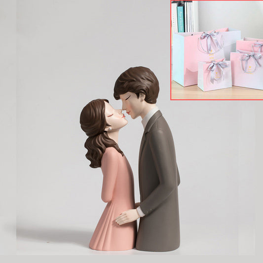 Esculturas de Corazón para Parejas - Decoración Moderna del Hogar y Regalo de Boda - Image 2