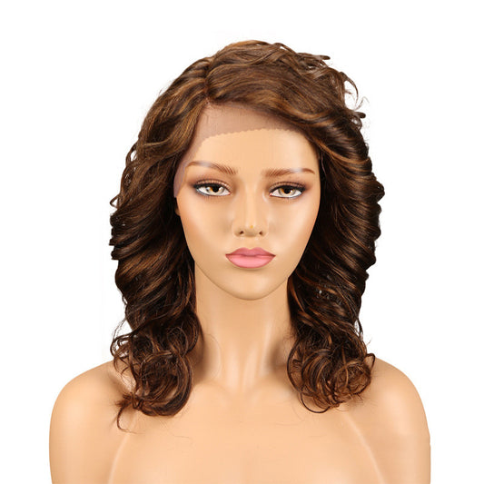 Peluca Lace Wig Cabello Natural Rizado Largo para Mujer - Image 2