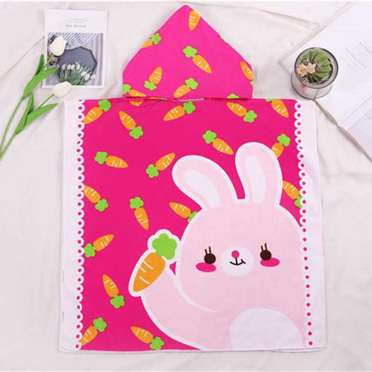 Poncho de Playa Infantil con Capucha - Bata de Baño Versátil - Image 2