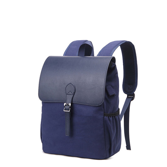 Mochila Unisex de Color Sólido Versátil - Image 2