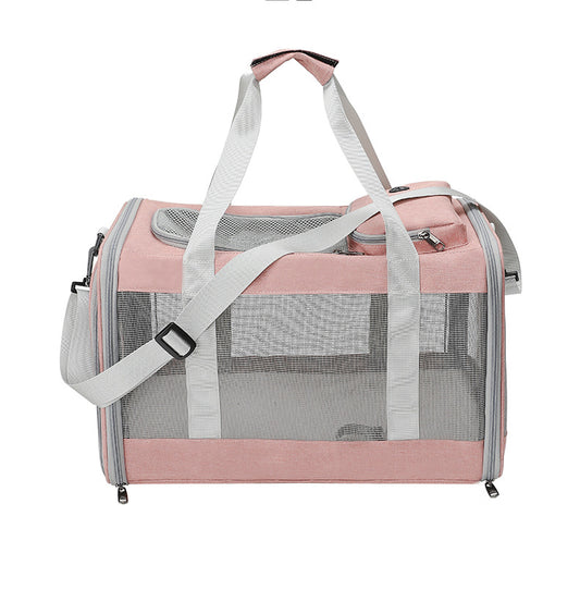 Bolsa Transportadora Felina Plegable y Respirable - Image 2