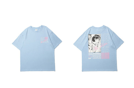 Playera Infantil con Estampado de Animación de Niña - Image 2