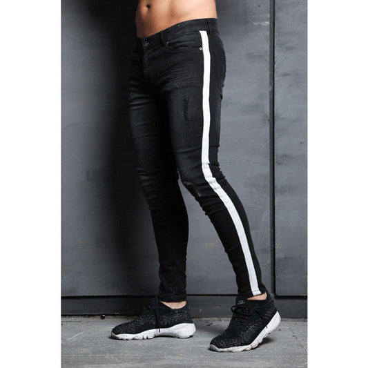 Jeans para Hombre con Rotos en las Rodillas - Estilo Urbano Moderno - Image 2