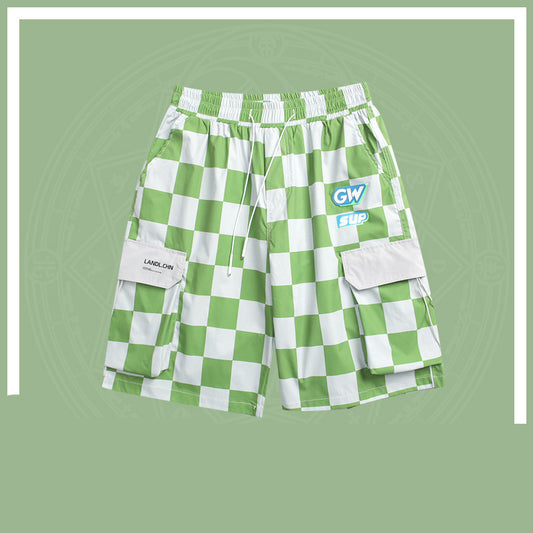 Pantalones Deportivos Basketball Estilo Urbano Japonés con Pierna Ancha - Image 2