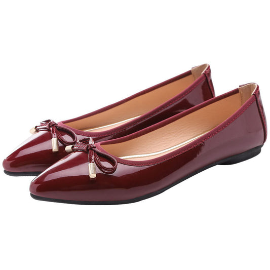 Zapatos Planos Punta Fina Estilo Coreano para Mujer - Image 2