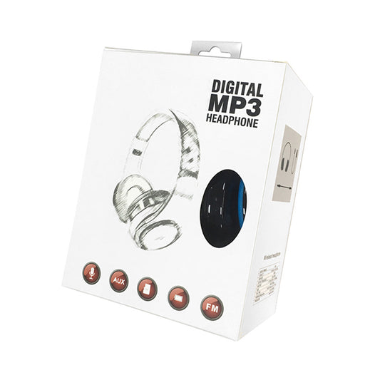 Auriculares Bluetooth HiFi Inalámbricos con Micrófono, Radio FM y Ranura SD - Image 2