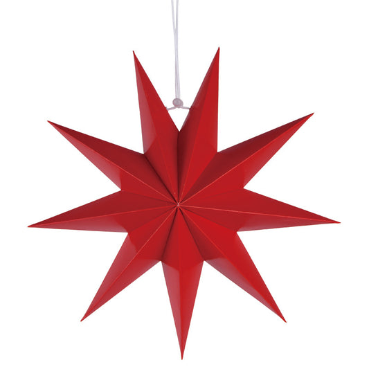Farol Decorativo 3D de Papel con Punta de Estrella de 9 Puntas - Image 2