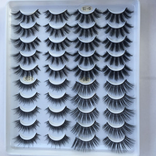 20 Pares de Pestañas Postizas 3D Multivolumen - Efecto Profesional - Image 2