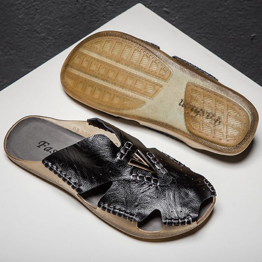 Sandalias Huecas Transpirables para Hombre - Calzado de Playa Cómodo - Image 2