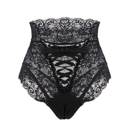 Tangas de Encaje Cintura Alta para Mujer - Lencería Cómoda y Elegante - Image 2