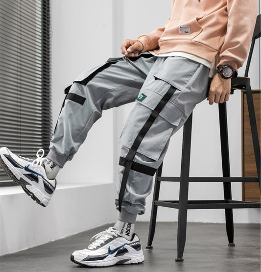 Overoles para Hombre Tendencia Actual Multibolsillos - Image 2