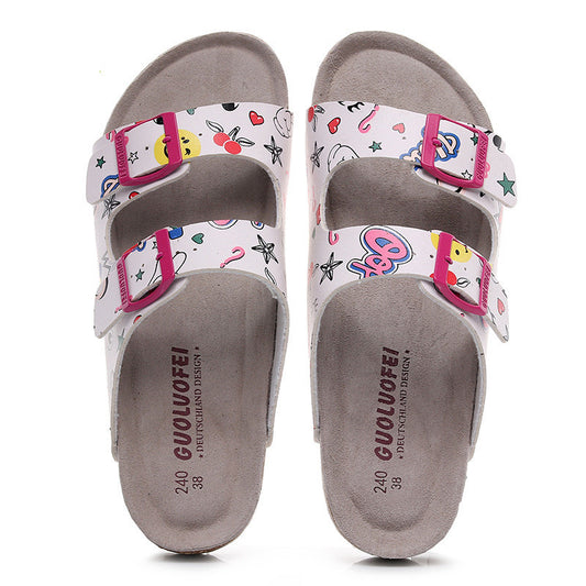 Sandalias y Pantuflas con Doble Hebilla Ajustable - Image 2