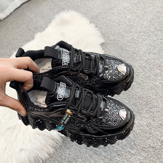 Zapatillas Deportivas de Plataforma Gruesa Estilo College para Mujer - Image 2
