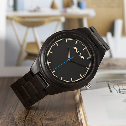 Reloj para Hombre en Madera Maciza - Estilo Natural y Sofisticado - Image 2