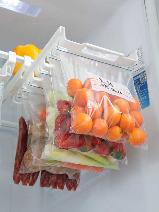 Organizador de Bolsas de Almacenamiento con Carril para Refrigerador - Image 2