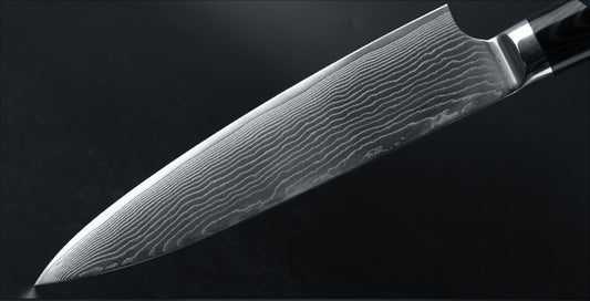 Cuchillo de Chef 8 Pulgadas con Patrón Quicksand - Acero Inoxidable VG10 de 67 Capas - Image 2