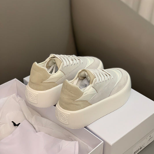 Zapatillas Deportivas Blancas con Plataforma Gruesa para Mujer - Image 2