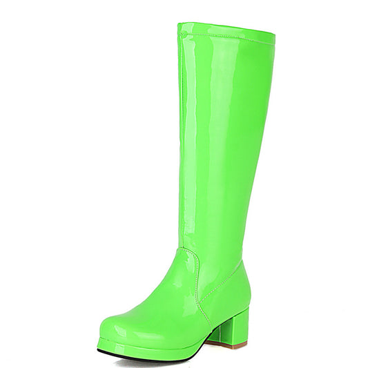 Botas Lolita de Tacón Medio para Mujer - Tallas Grandes - Image 2