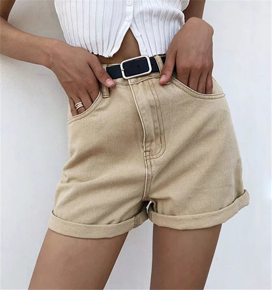 Shorts Denim Ajustados Sexy con Bolsillos - Hot Pants de Moda - Image 2