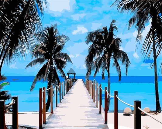 Pinturas para Paisajes de Camino y Océano - Image 2