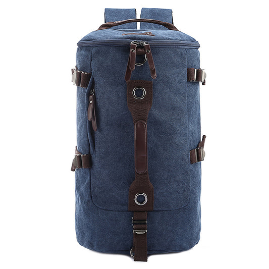 Mochila de Lona para Hombre - Gran Capacidad Deportiva y de Viaje - Image 2