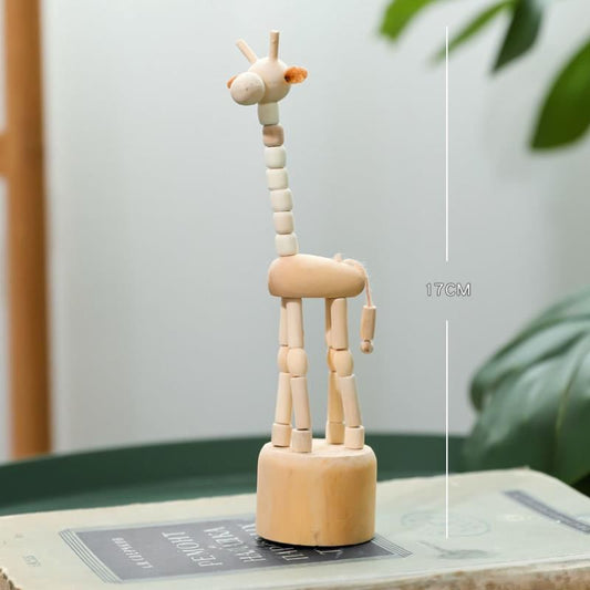 Decoración Minimalista de Madera para Escritorio - Juguete Educativo Nórdico Infantil - Image 2