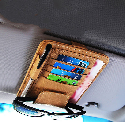 Organizador de Cuero Multifuncional para Automóvil - Image 2