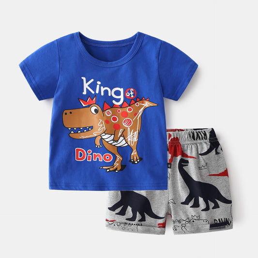 Conjunto de Dos Piezas para Niños - Playera y Shorts de Verano - Image 2