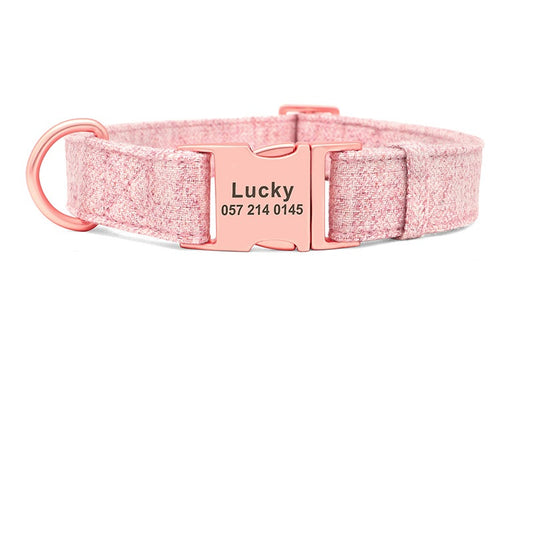 Collar Antipérdida para Perros con Grabado Personalizado y Correa de Tracción - Image 2