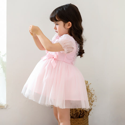 Vestido Princesa Lolita Infantil Elegante de Sección Fina - Image 2