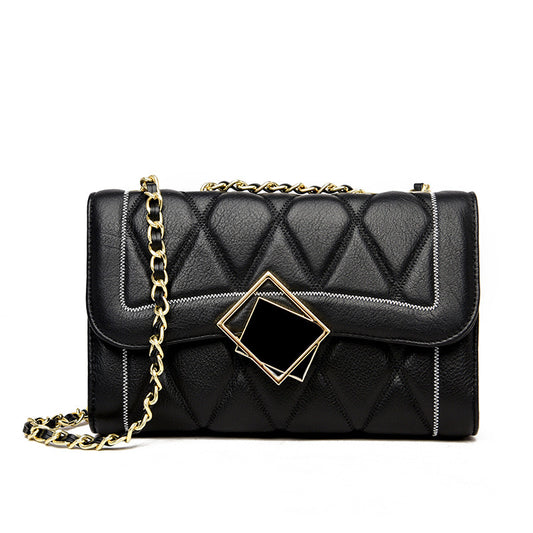 Bolso de Hombro Cuero Genuino Baotou Estilo Urbano para Mujer - Image 2