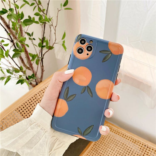 Funda Retro Naranja para iPhone 11 Pro Max, X, XS y XR - Image 2