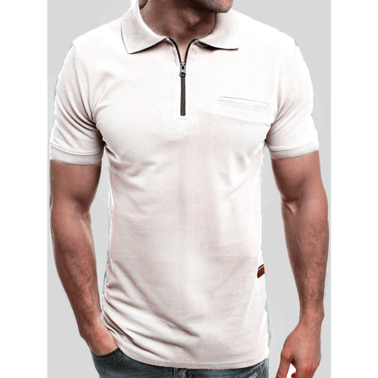 Playera Casual Manga Corta con Solapa para Hombre - Image 2