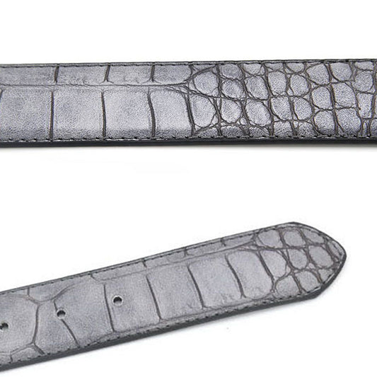 Cinturón de Cuero Dividido para Hombre - Diseño Lujo con Patrón Exclusivo - Image 2