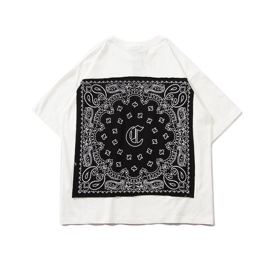 Camiseta Hip-hop Suelta de Manga Corta Unisex - Image 2