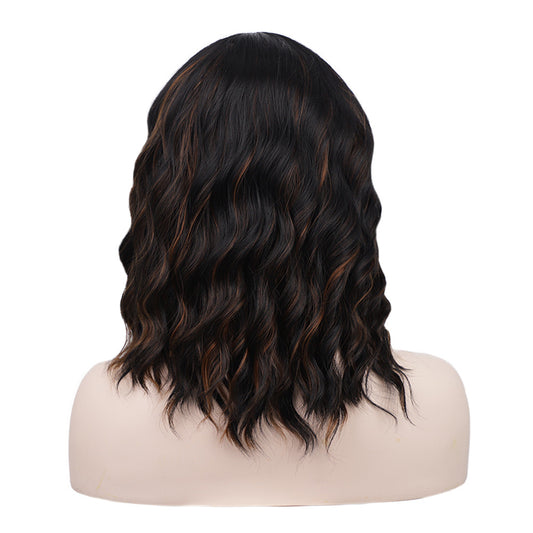 Peluca Rizada Corta con Encaje Frontal - Cabello Ondulado Natural - Image 2